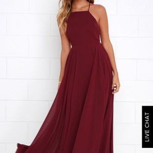Mythical kind of love red maxi dress
